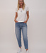 IRMA Mom Fit Ballon Blue