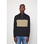 Only & Sons ONSALEX Stripe Half ZIP Knit (187197 Dark Navy)