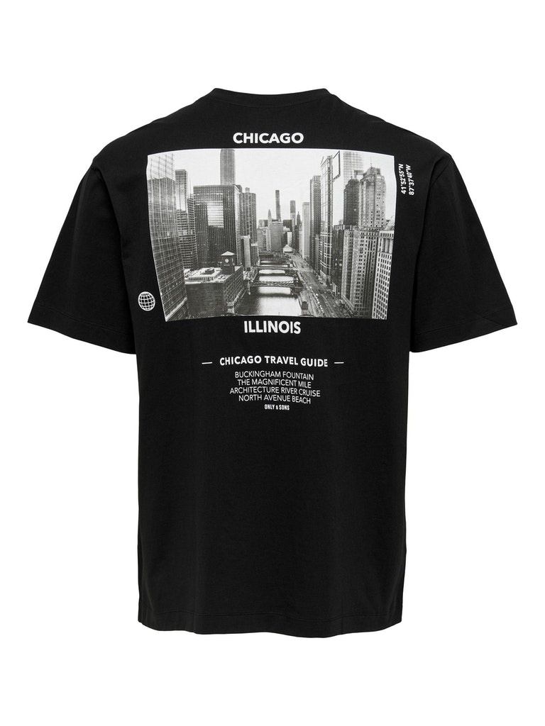 ONGUS RLX Photoprint SS TEE (187679 Black)