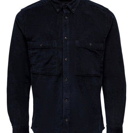 Only & Sons Onsseth LS REG Cord Shirt (187679 Black)