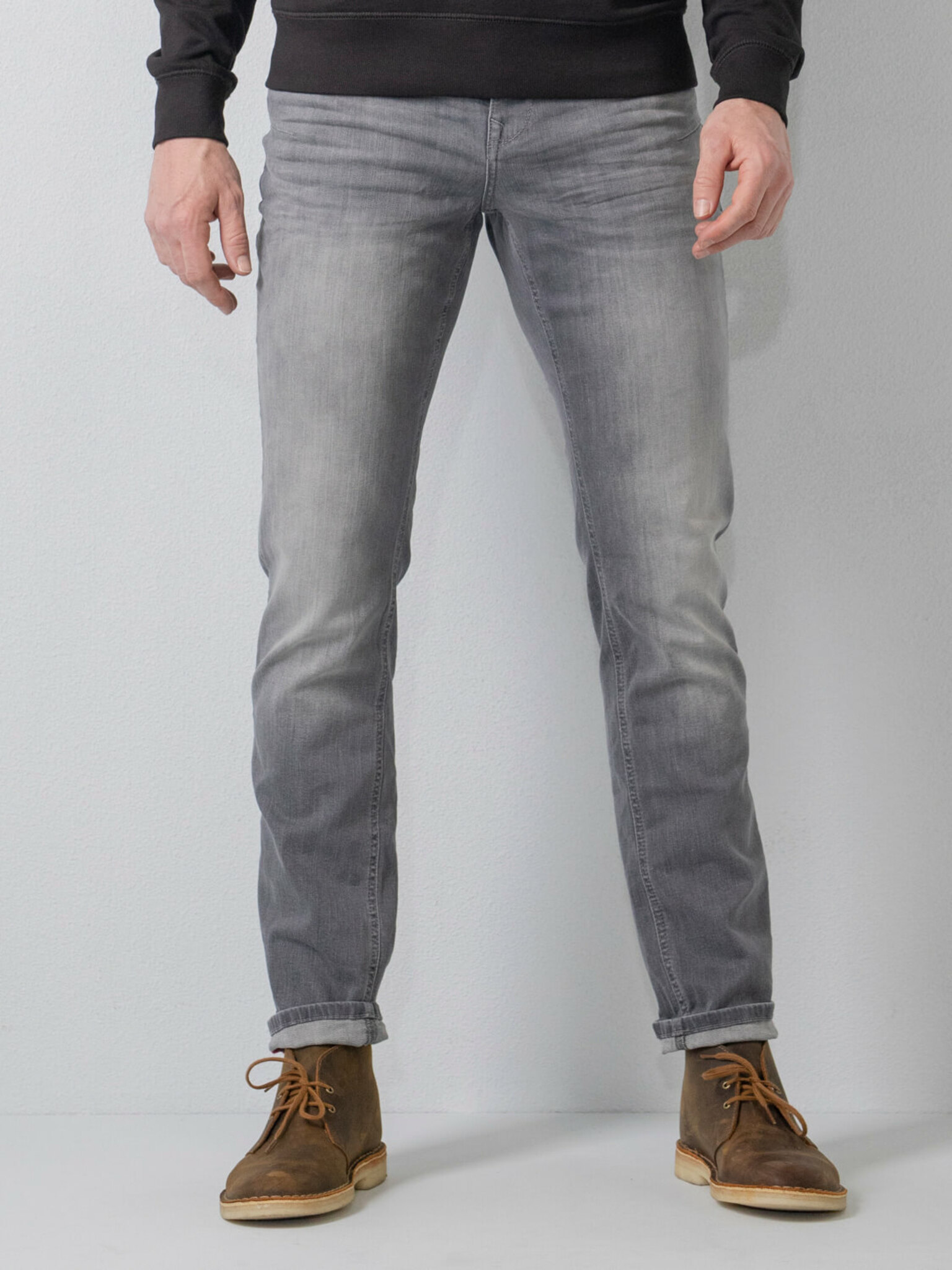 Petrol SEAHAM-TRACKER - Men Supreme Stretch (9703 Dusty silver)