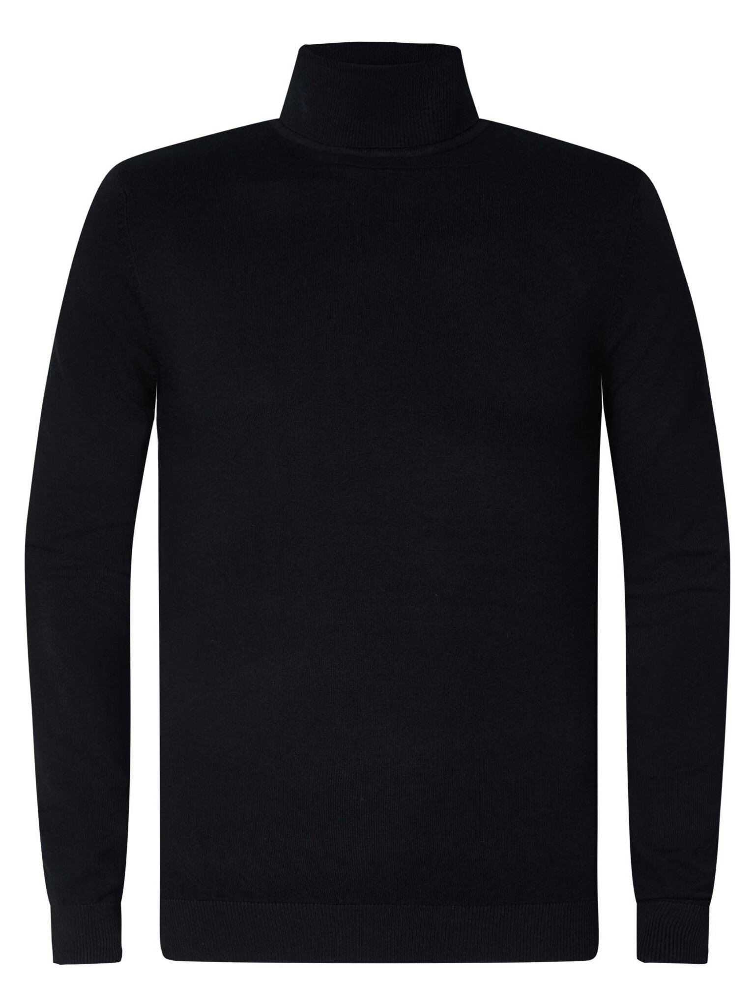 M-NOOS-KWC001 - Men Knitwear Collar Basic (9999 Black)