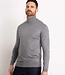 M-NOOS-KWC001 - Men Knitwear Collar Basic (9046 Light Slate Melee)