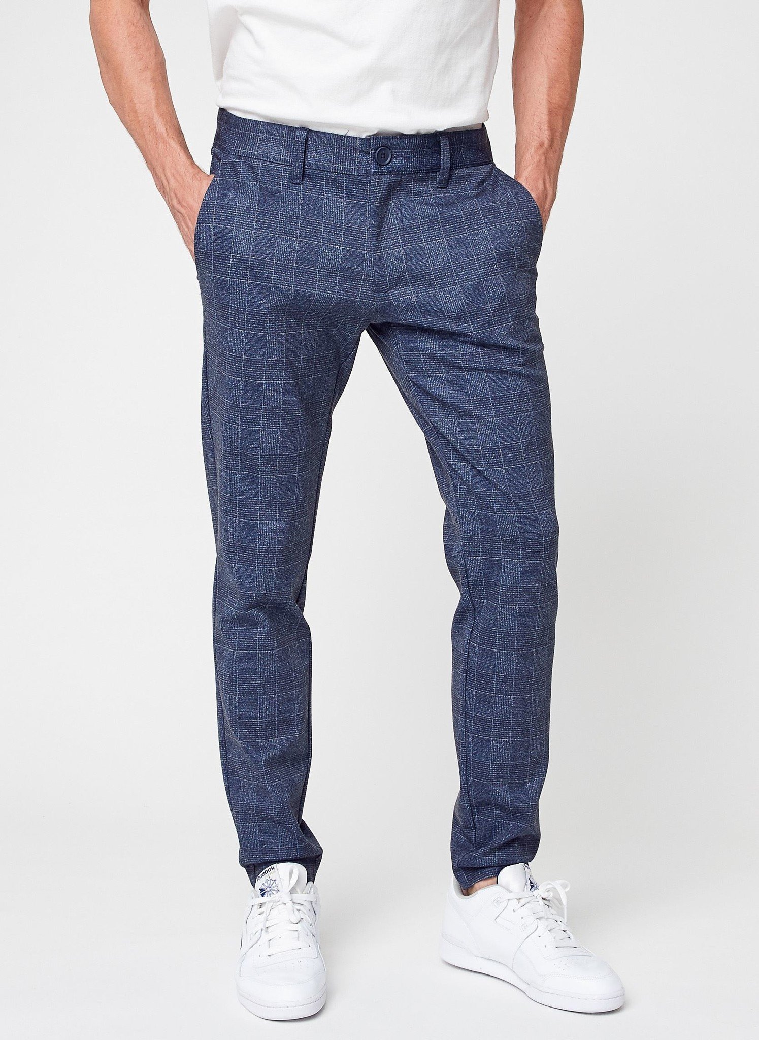 Only & Sons ONSMARK Check Pants HY 9887 (192818 Dress Blues)