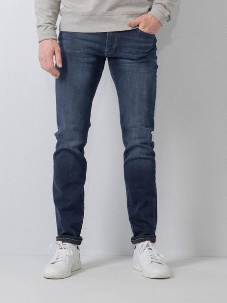 Petrol SEAHAM-Classic - Men Denim Slim Fit (5855 Midnight Blue)