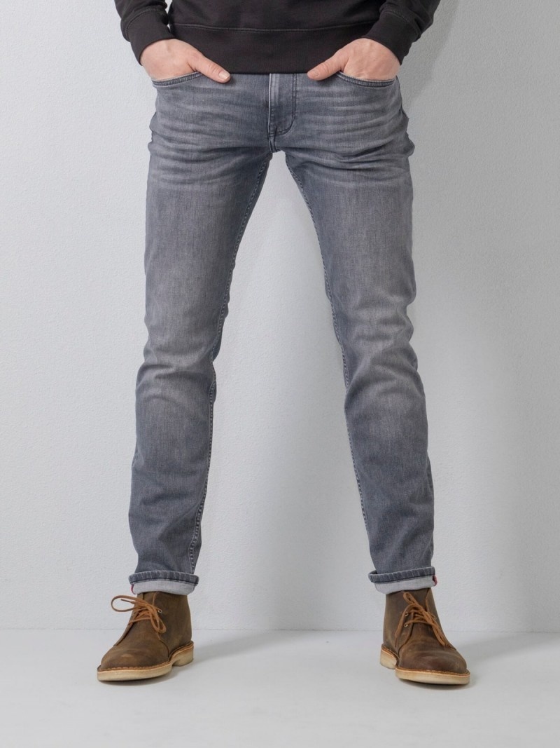 Petrol RUSSEL - Men Denim Tapered (9700 Grey)