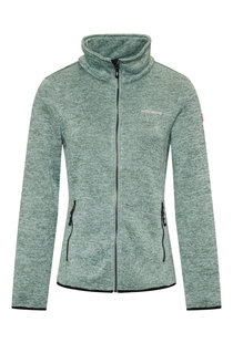 ANDREA Ladies Polar Fleece HERBAL GREEN MELANGE