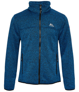Nordberg FRED Mens Bonded Fleece Jacket BLUE MELANGE