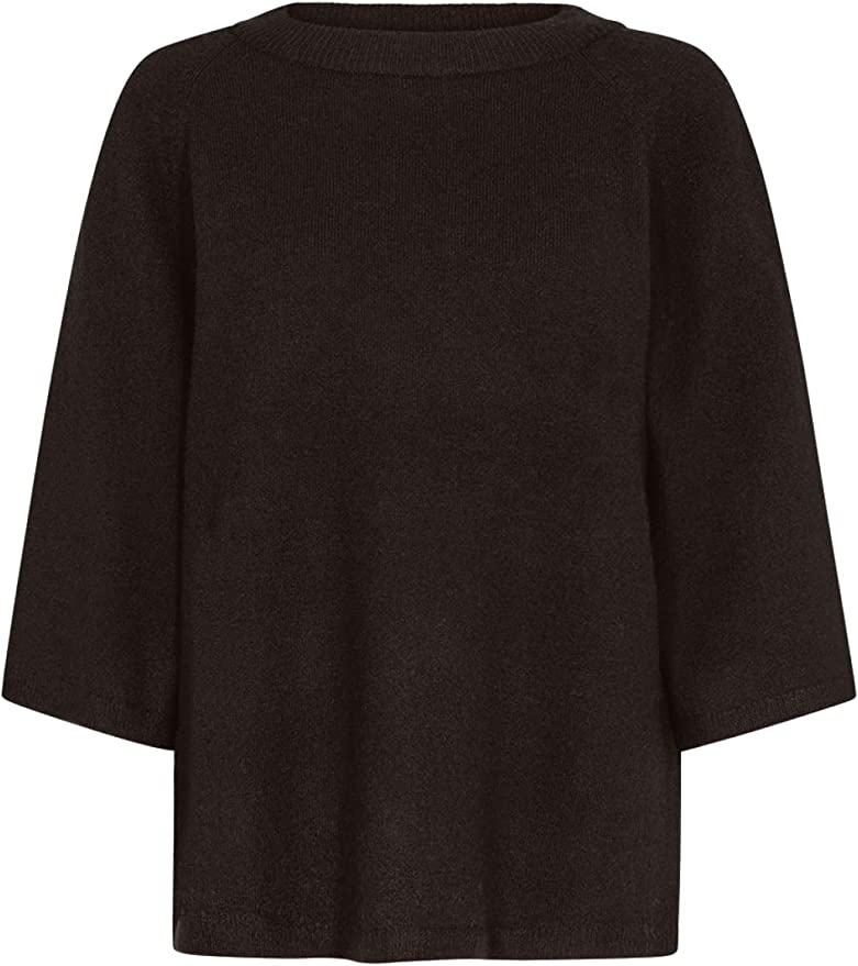 SC-NESSIE 40 PULLOVER (98910 COFFEE BEAN MELANGE)