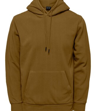 Only & Sons ONSNIKOLAI REG Fleece Hoodie VD (223024 Monks Robe)
