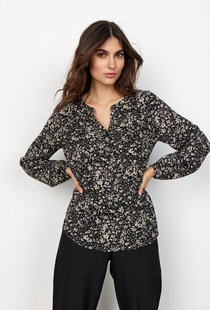 SC-HAYAT 1 BLOUSE (9999 BLACK COMBI)