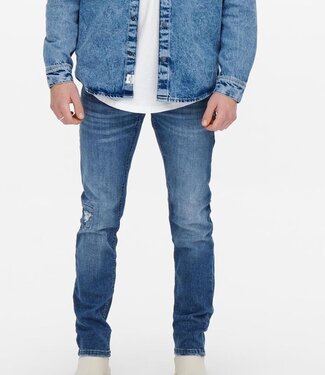 Only & Sons ONSLOOM Mid Blue Slim MA 1402