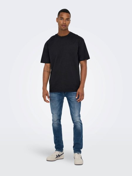 Only & Sons ONSFRED RLX SS TEE (187679 Black)