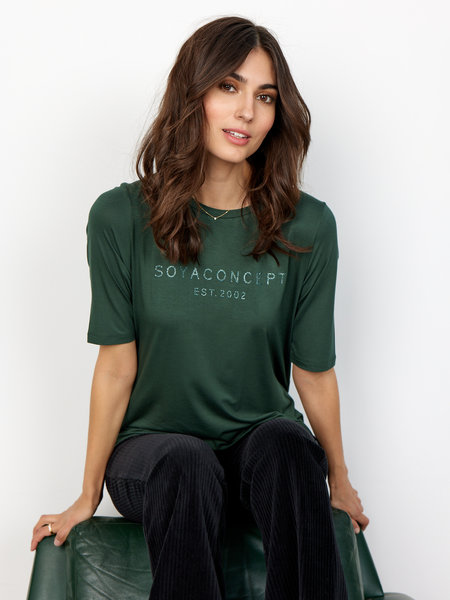 SoyaConcept SC-NAIMA 27 T-SHIRT (7842 FOREST GREEN)