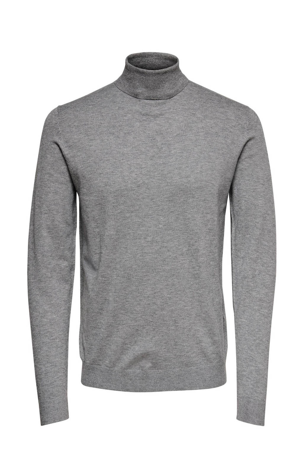 ONSWYLER Life Roll Neck Knit Grey Melange