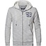Petrol M-1010-SWH311 - Men Sweater Hooded Zip (0009 Antique White Melee)