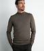 M-3020-KWC258 - Men Knitwear Collar Basic (7114 Dark Wood)