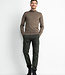 M-3020-KWC258 - Men Knitwear Collar Basic (7114 Dark Wood)