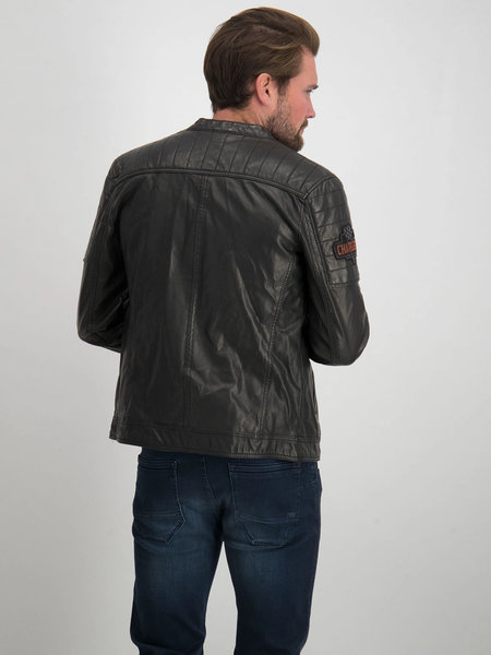 Petrol M-1020-JAC104 - Men Jacket PU (9073 Raven Grey)