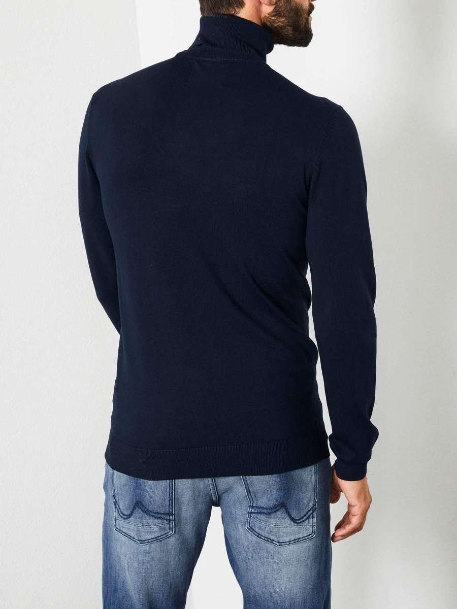 M-3000-KWC204 Turtle Neck (5091 Navy)