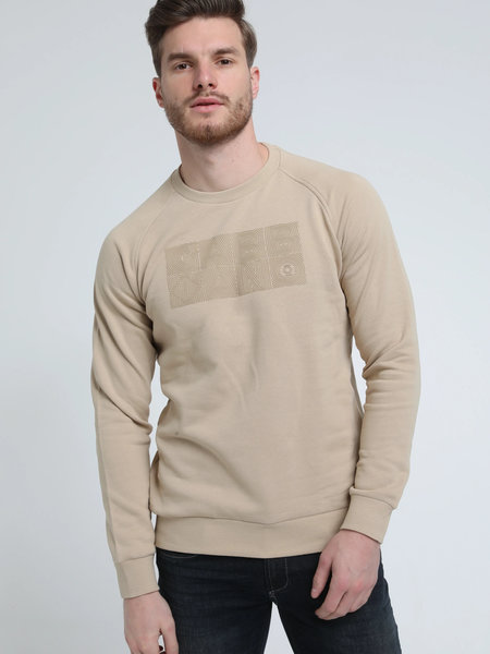 Gabbiano 772715 Logo Sweater Cream