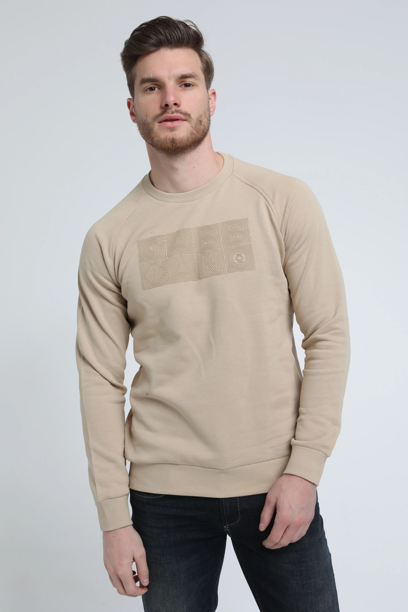 Gabbiano 772715 Logo Sweater Cream