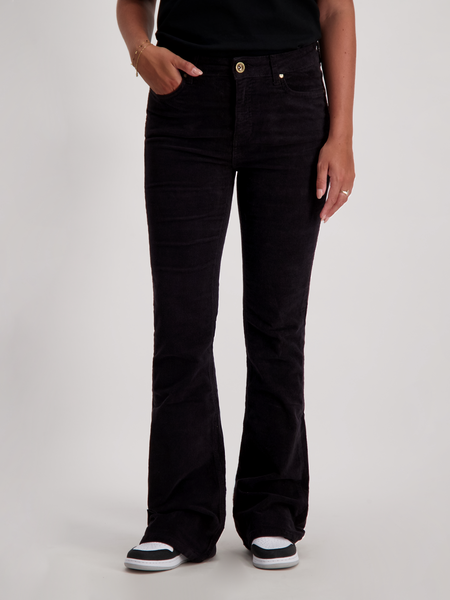 Cars Jeans DESIREE Flare Corduroy Black (01 Black)