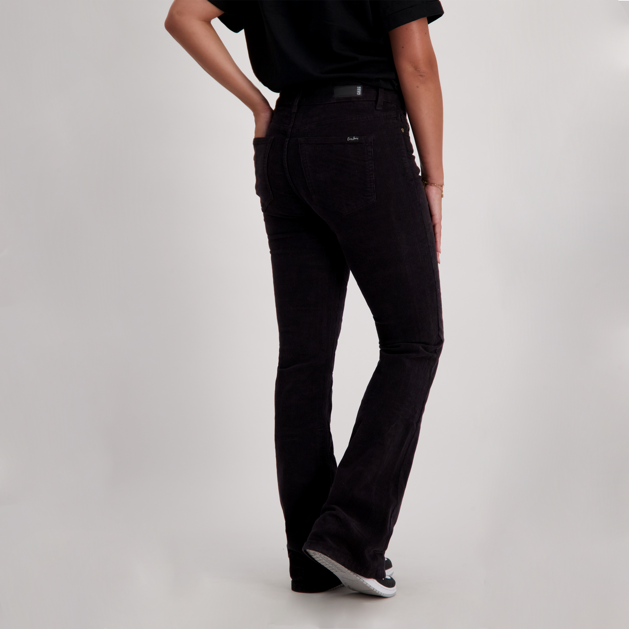 DESIREE Flare Corduroy Black (01 Black)