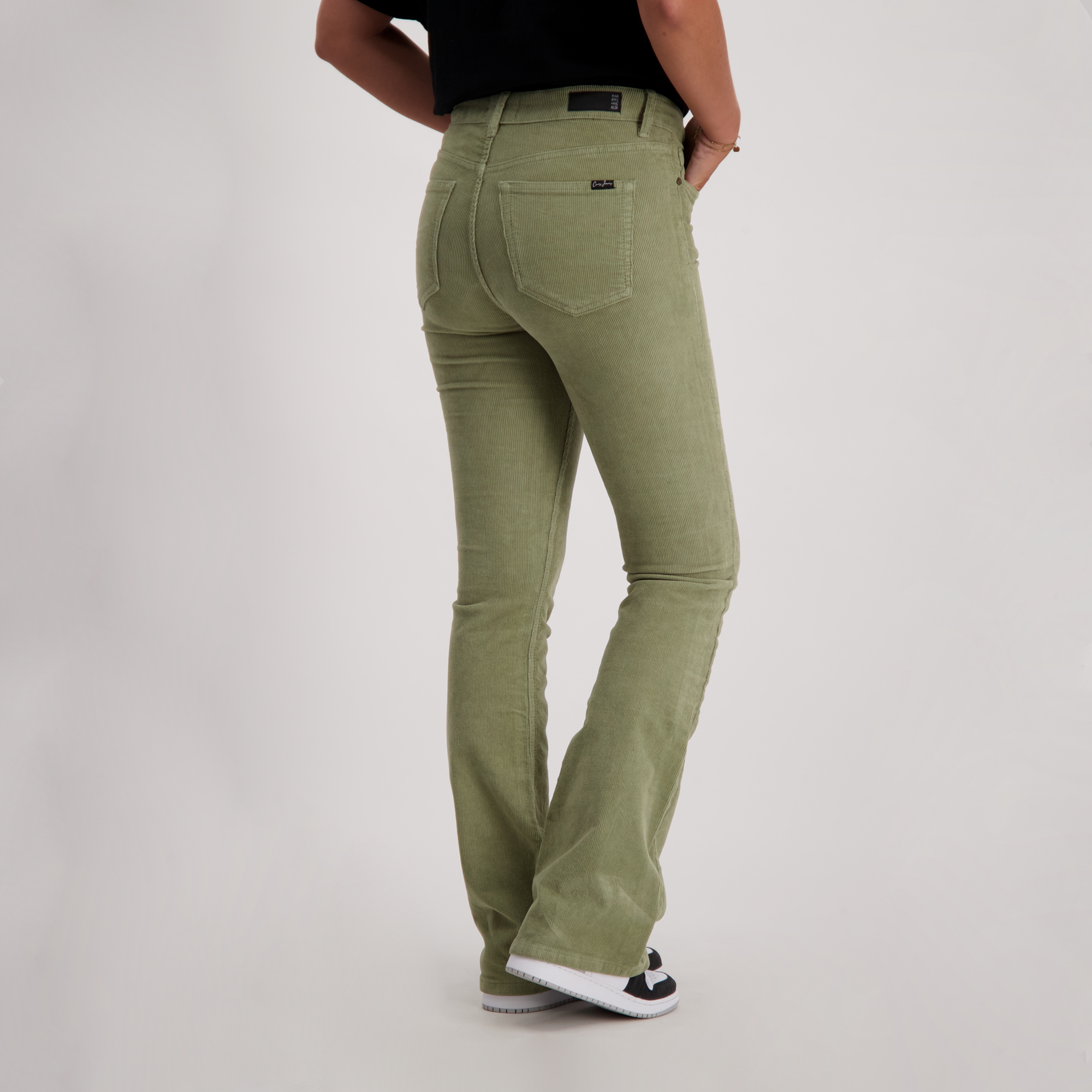 DESIREE Flare Corduroy L.Olive (37 Light Olive)