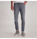 Cars Jeans ARON Super Skinny  Damage Grey Used (13)