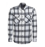 Gabbiano Flanel shirt 333512 Blue Rock