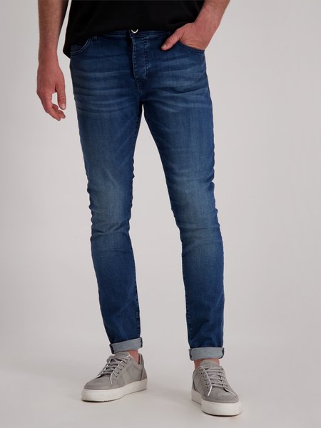 Cars Jeans DUST Super Skinny Blue Coated (56)