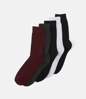 Only & Sons Onsfinch Basic Socks 5-Pack (187679 Black)