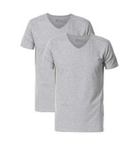 Petrol M-BF-VLYCRAT-Shirt Ss V-Neck 2-Pack (Grey)