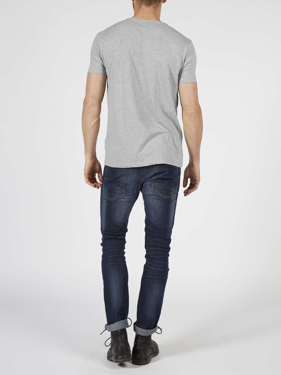 M-BF-VLYCRAT-Shirt Ss V-Neck 2-Pack (Grey)