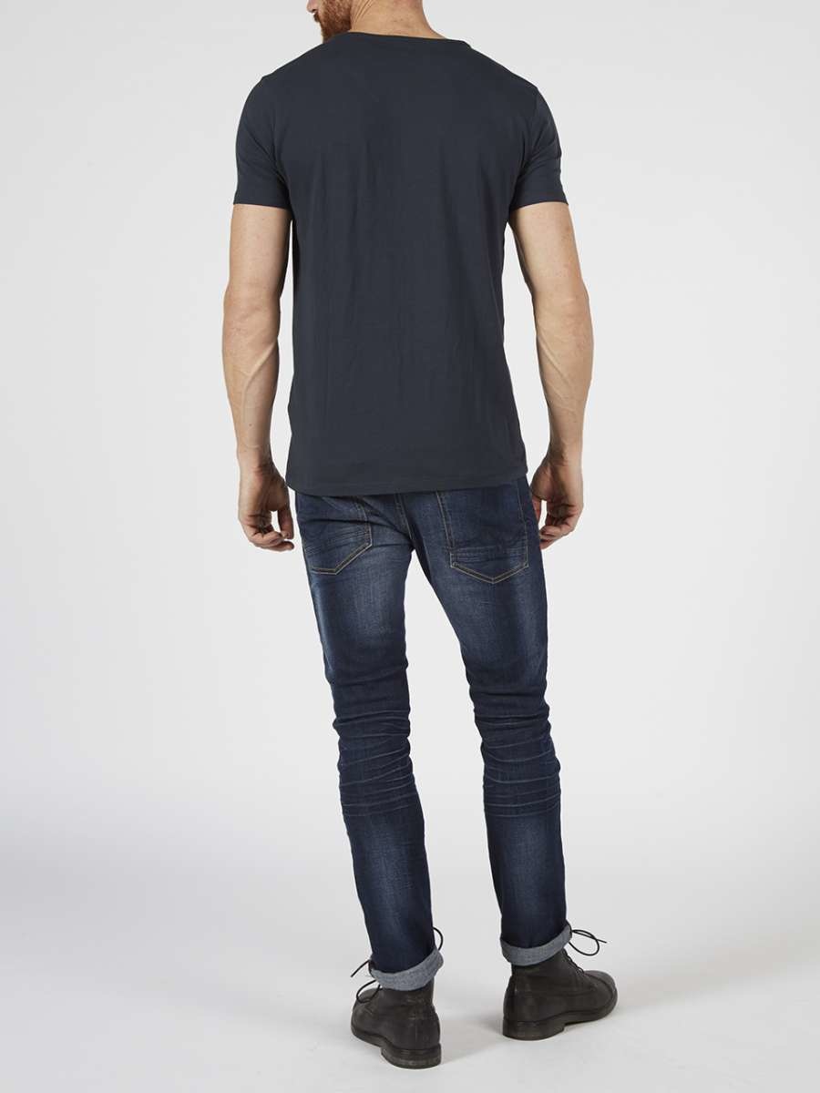 M-BF-VLYCRAT-Shirt Ss V-Neck 2-Pack (5091 Deep Navy)