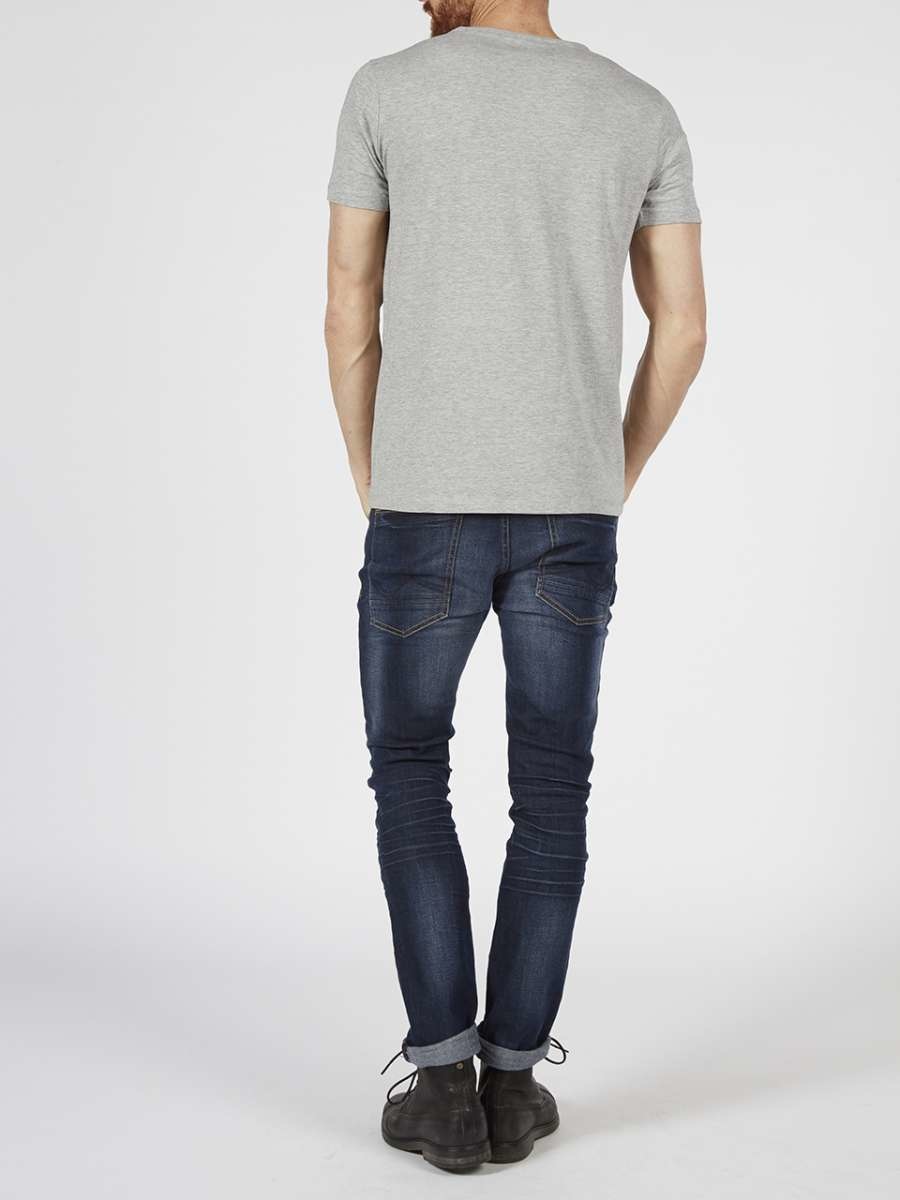 M-BF-RLYCRA - T-Shirt Ss R-Neck 2-Pack (9038 Light Grey Melee)