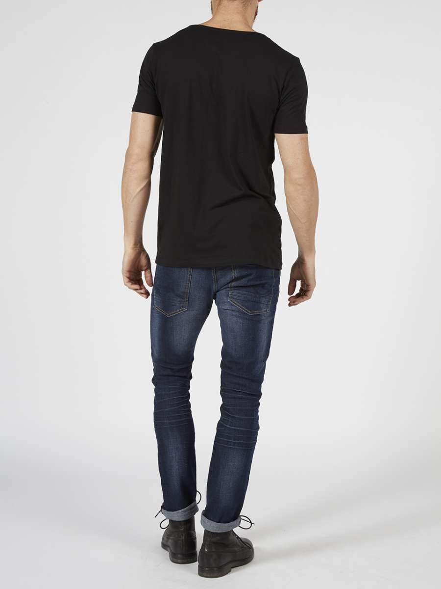 M-BF-RLYCRA-T-Shirt Ss R-Neck 2-Pack (9999 Black)