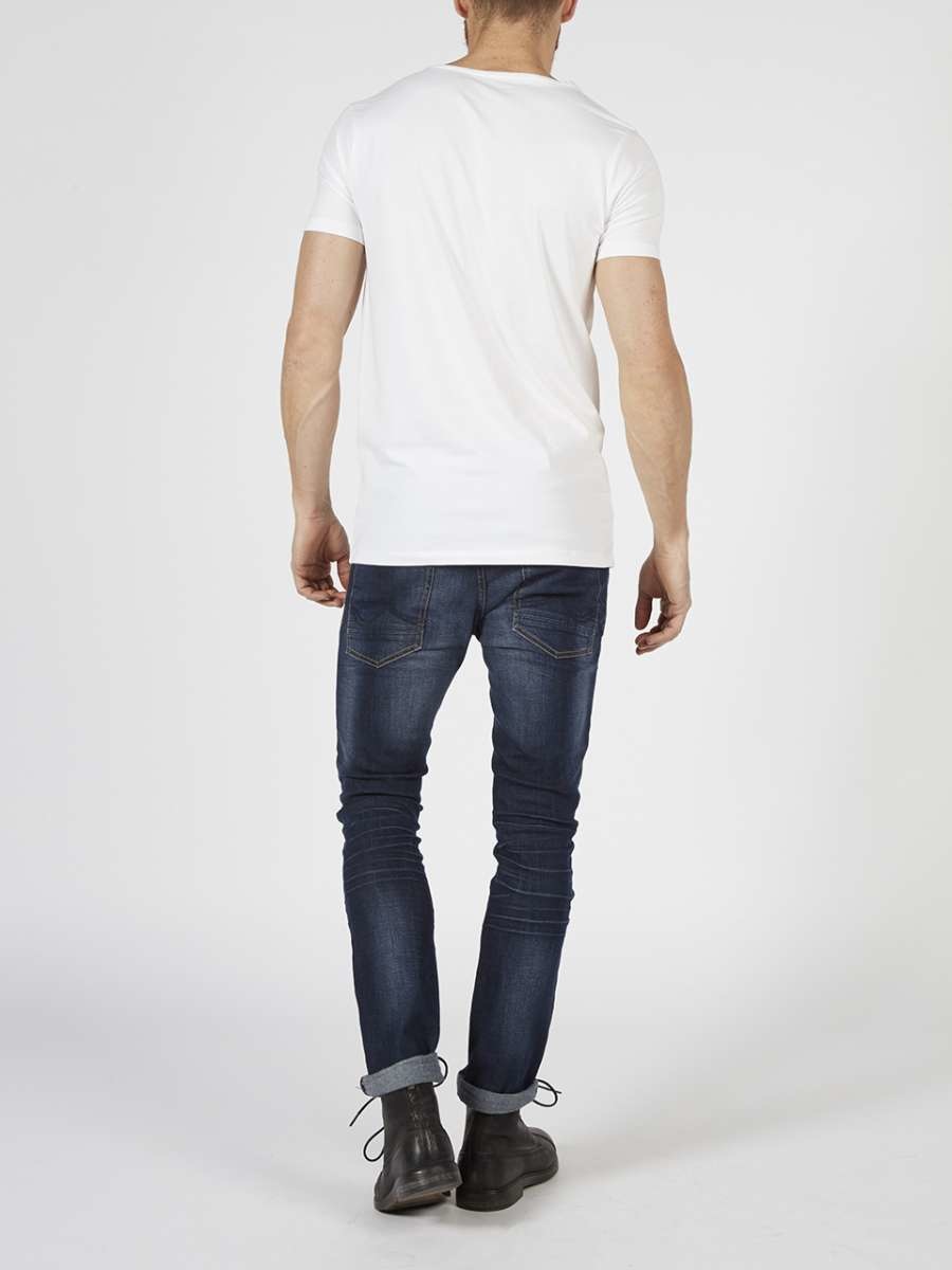 M-BF-RLYCRA - T-Shirt Ss R-Neck 2-Pack (0000 Bright White)