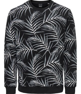 Only & Sons Onscruyff REG Logo Crew Sweat CS (187679 Black)