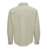 Only & Sons ONSTEAM RLX Fabric MIX LS Shirt (209113 Moonstruck)