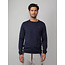 Petrol M-1010-KWR205 - Men Knitwear Round Neck Basic (5147 Dark petrol)