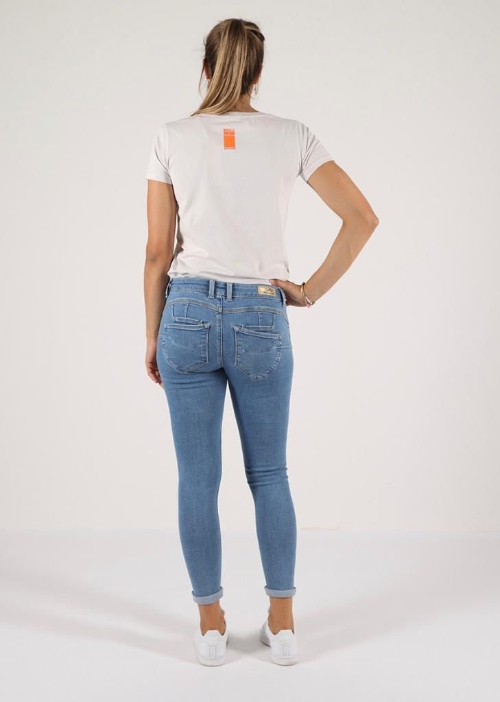 ELLEN Skinny Raking Blue