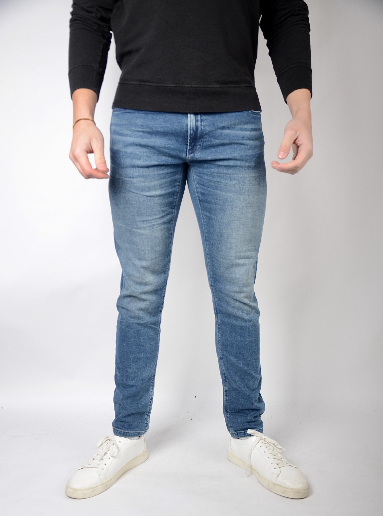 ANCONA JOG Tapered Vintage Blue (08)