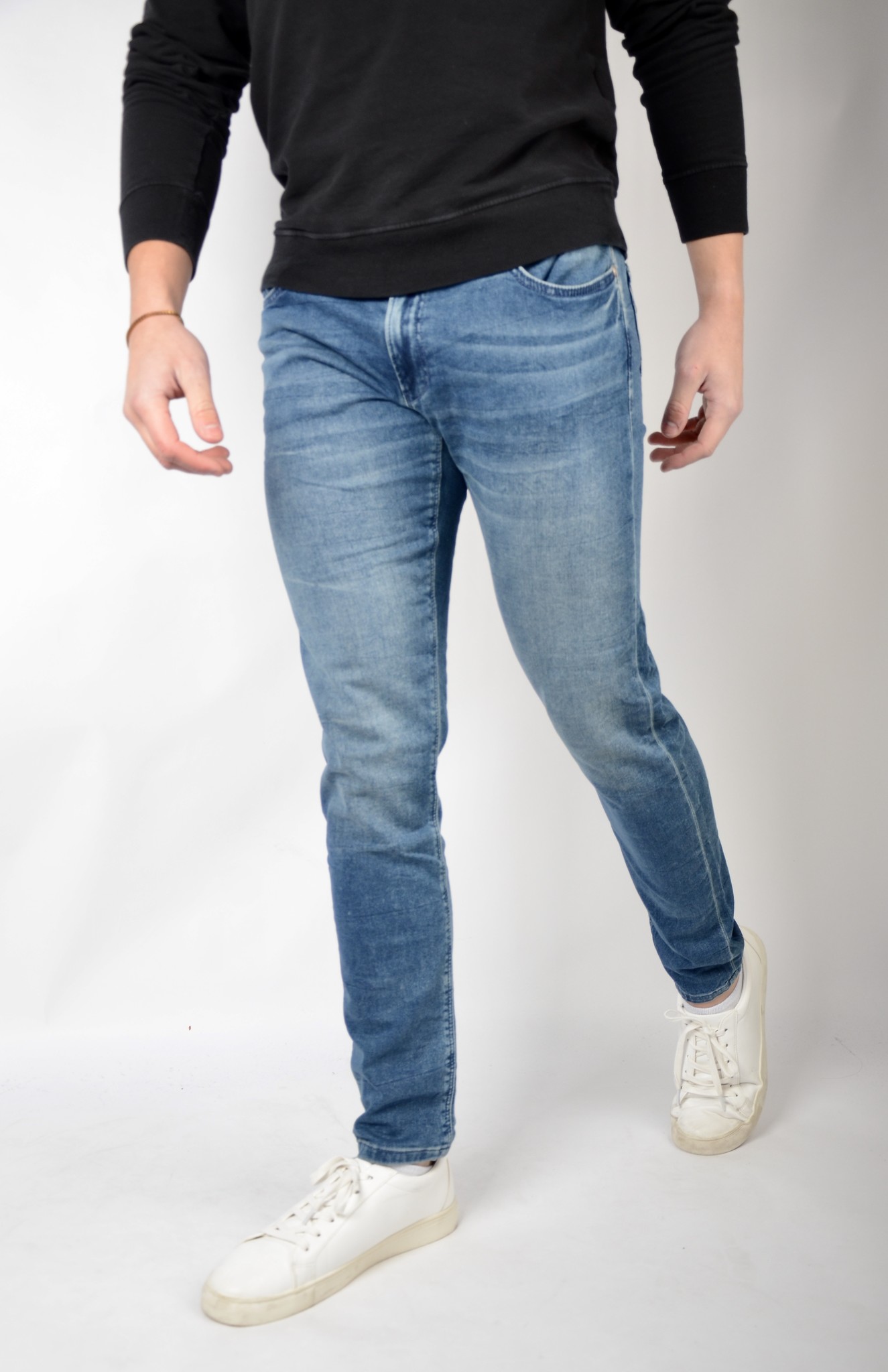 ANCONA JOG Tapered Vintage Blue (08)