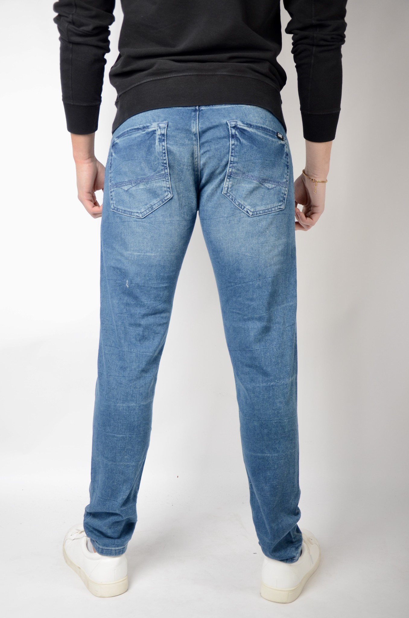ANCONA JOG Tapered Vintage Blue (08)