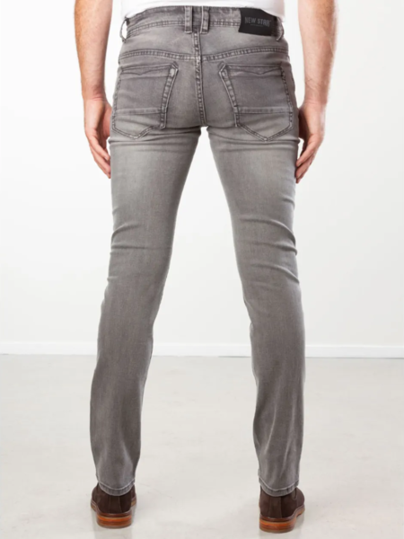 New Star JV-SLIM Stretch Denim Slimfit - (GREY DENIM)