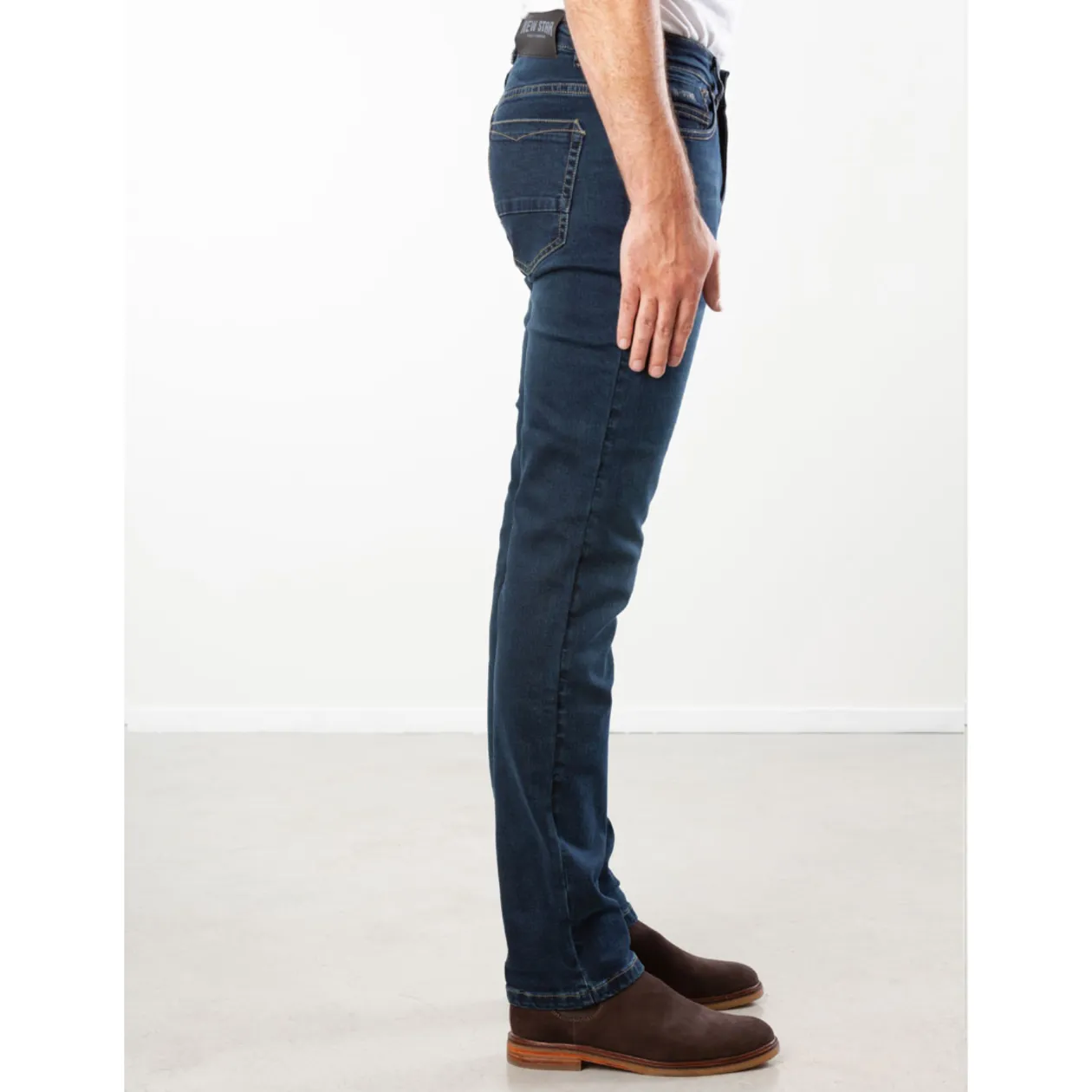 JV-SLIM Stretch Denim Slimfit - (DARK BLUE)