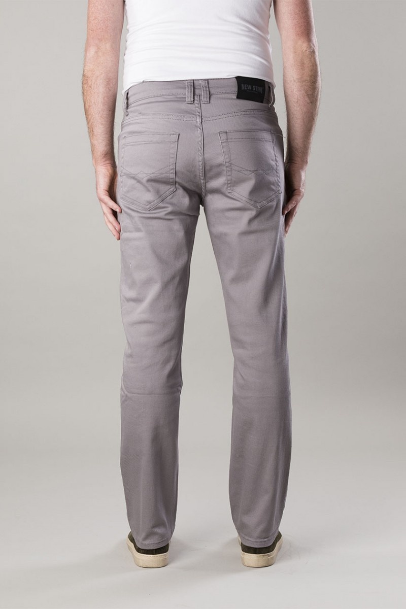 JACKSONVILLE Stretch Twill Regular - (GREY)