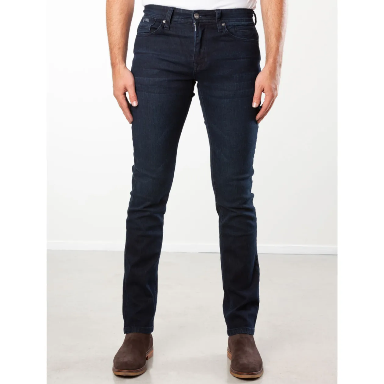 JV-SLIM Stretch Denim Slimfit - (DARK STW)